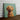 Aqua-Poised Golden Retriever Portrait - Canvas Decor