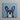 Blue Frenchie Focus - Canvas Dog Art